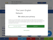 Tablet Screenshot of learnenglish.de